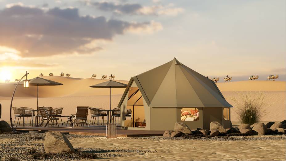 哈密市露营酒店帐篷厂家