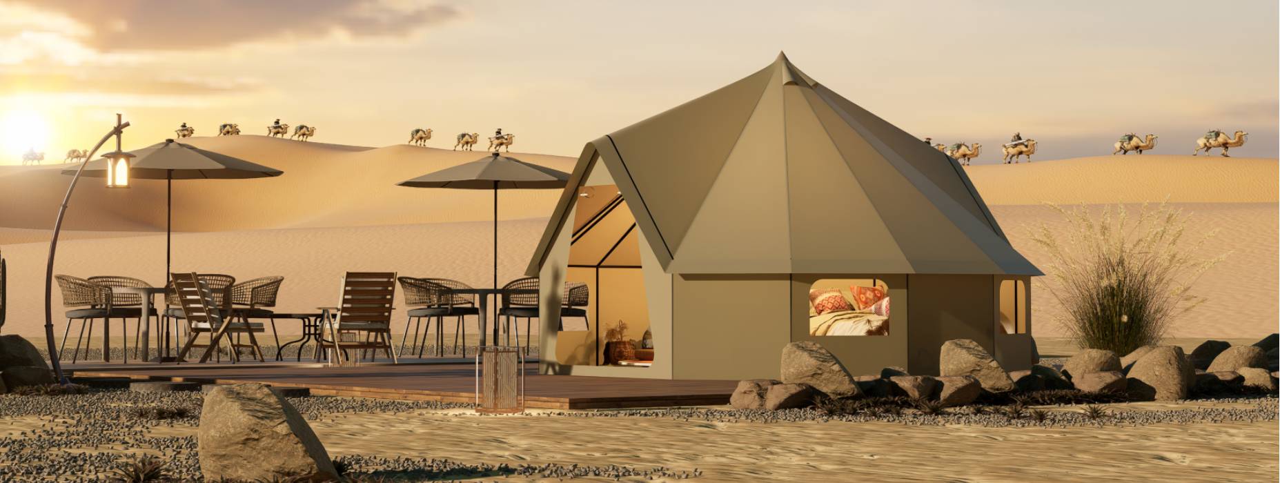 哈密市露营酒店帐篷产品